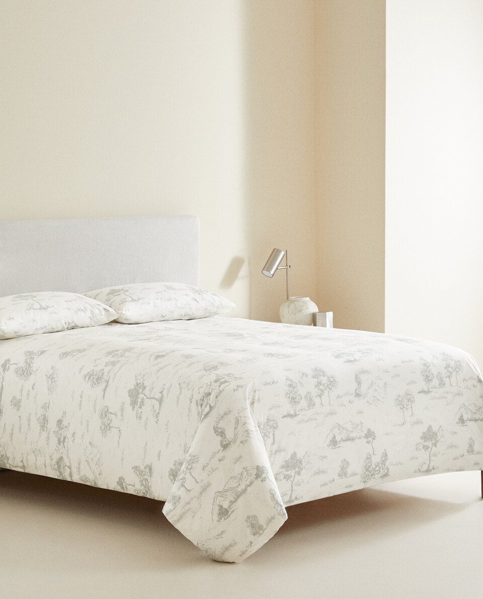 HOUSSE DE COUETTE TOILE DE JOUY | Zara Home Monaco