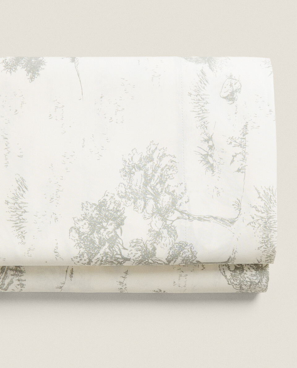 SÁBANA ENCIMERA TOILE DE JOUY Zara Home México