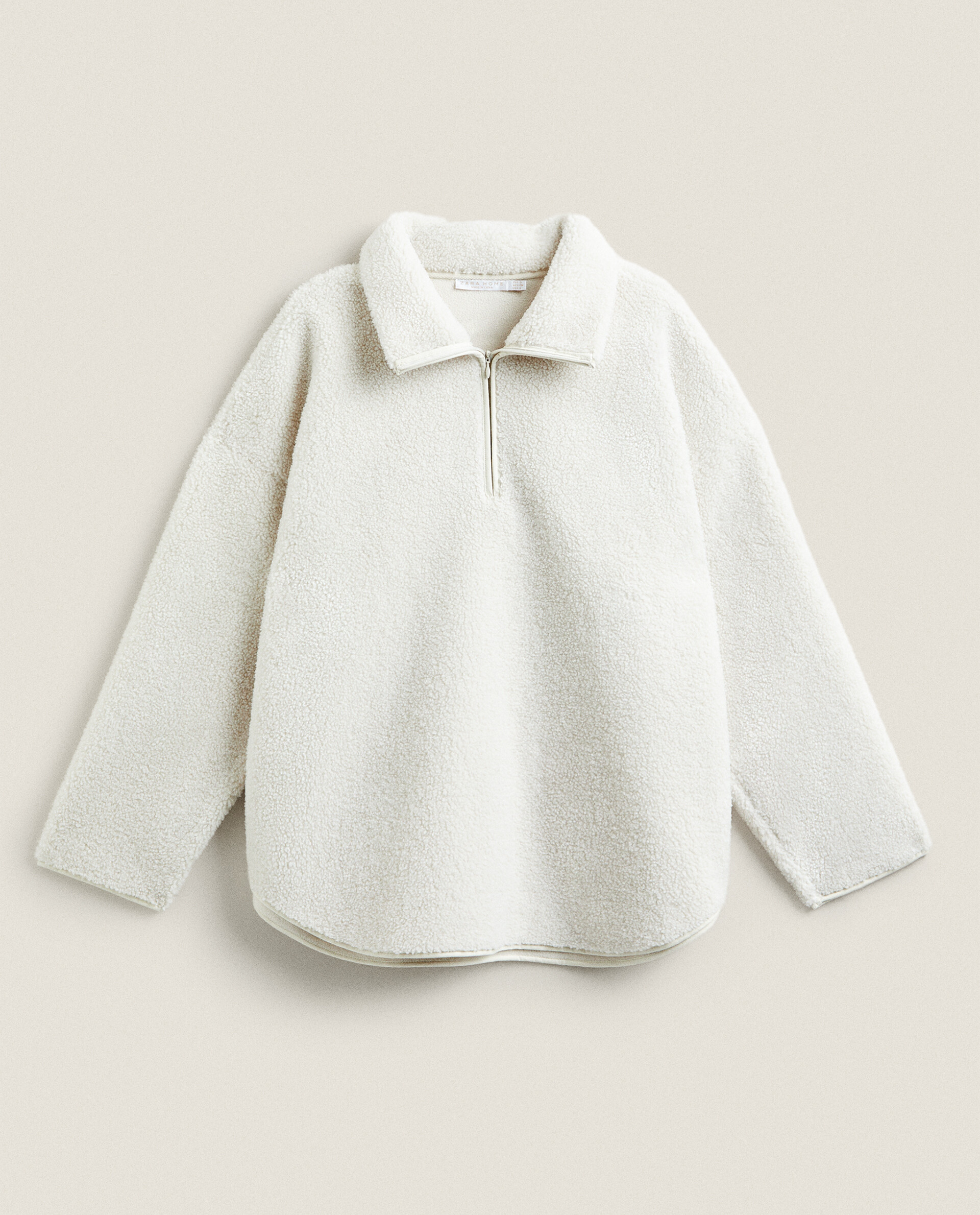 Zara sherpa online sweater