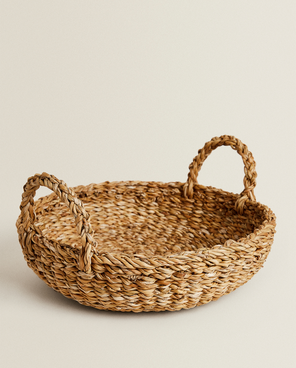 LARGE BASKET WITH HANDLES