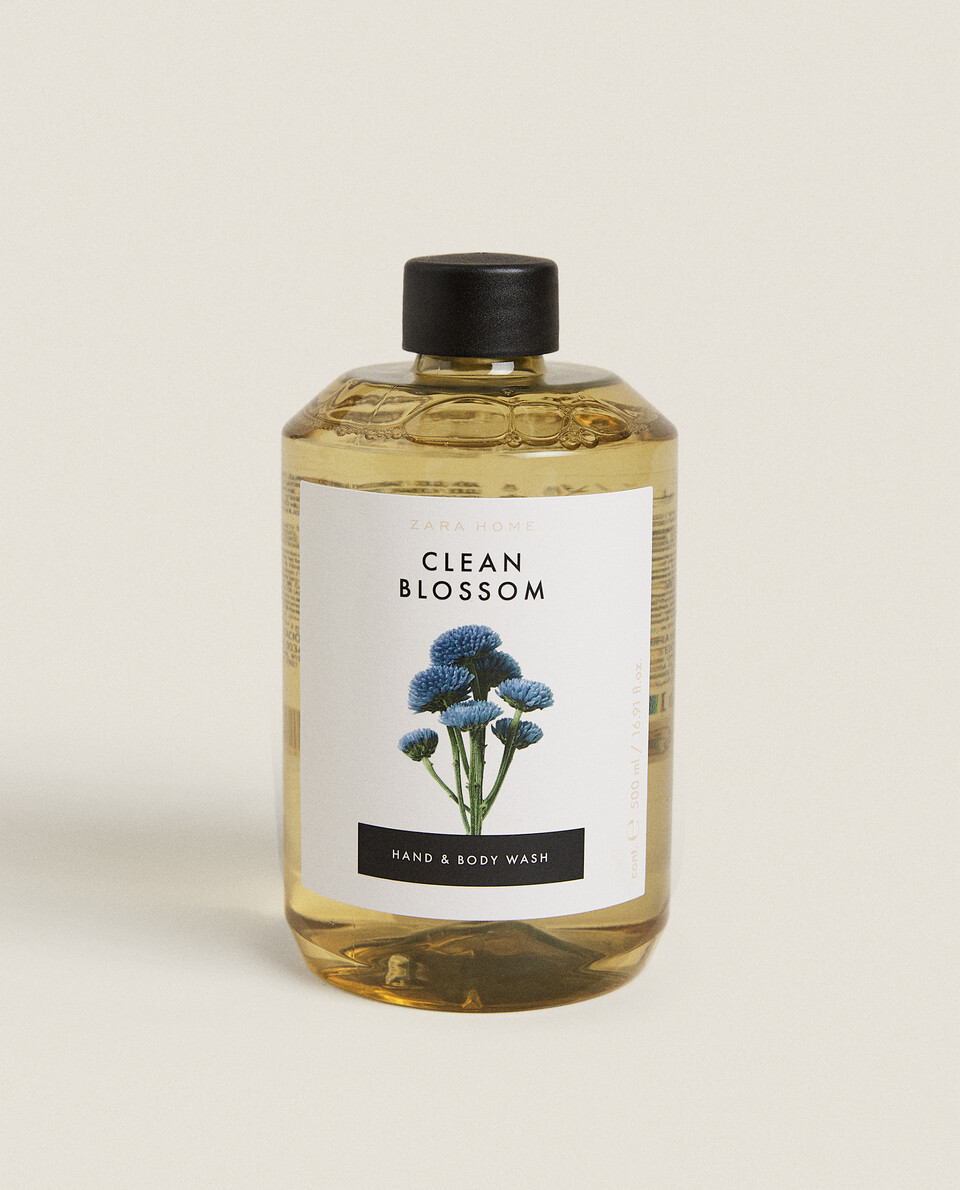 (500 ML) CLEAN BLOSSOM LIQUID BODY AND HAND SOAP