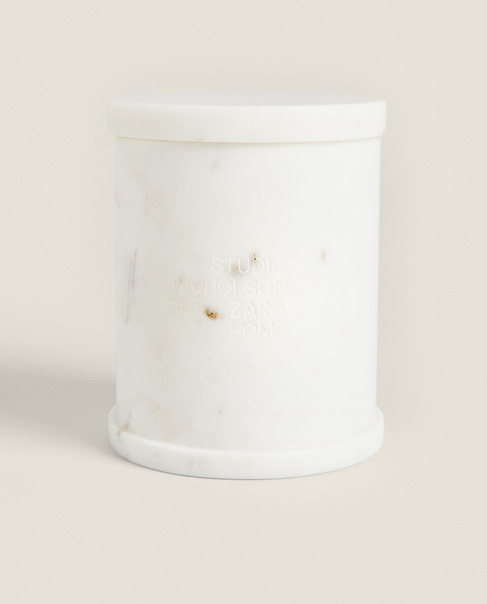 MARBLE SCENTED CANDLE X STUDIO NICHOLSON