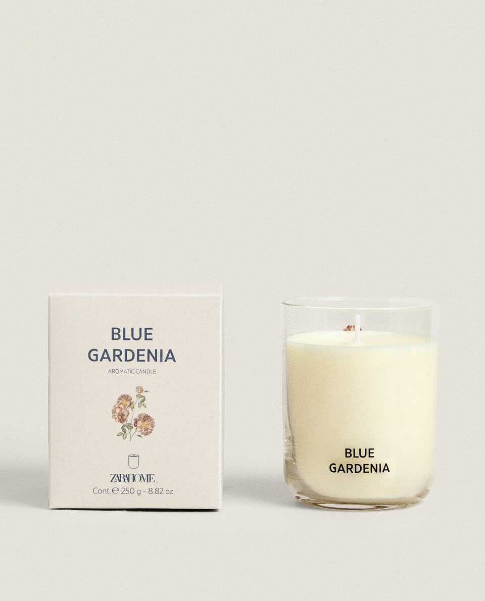 Zara (500 G) WATER LILY & CEDAR MUSK SCENTED CANDLE