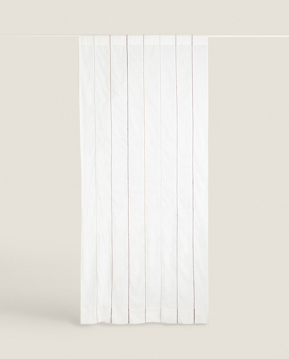 EMBROIDERED CURTAIN Zara Home United Kingdom