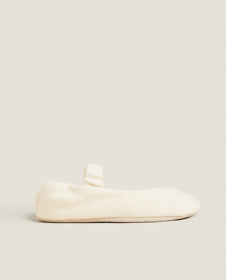 Cashmere on sale ballet slippers