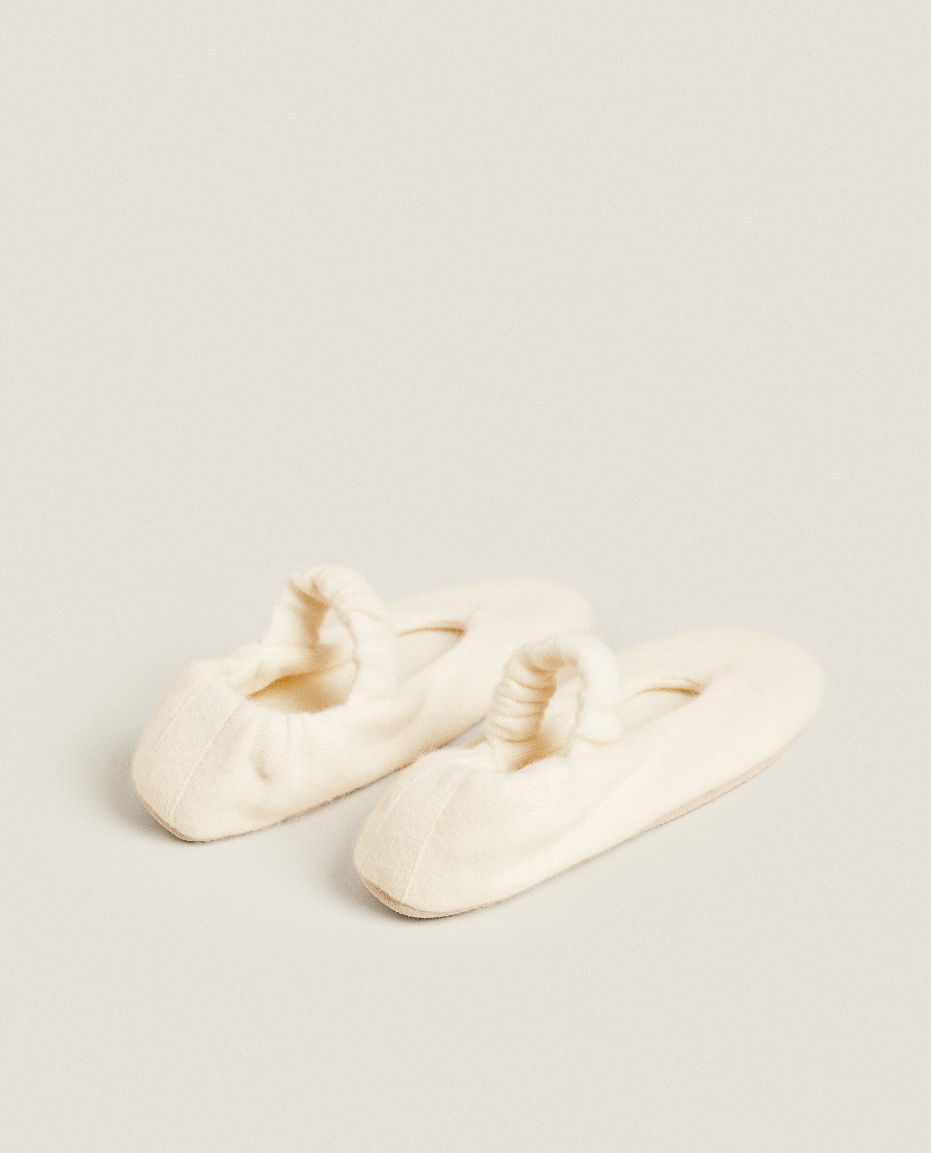 Skin cashmere best sale ballet slippers