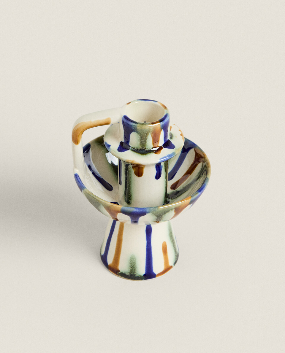 COLOURED CANDLESTICK