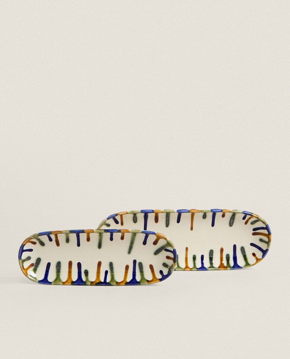 COLORFUL DECORATIVE TRAY Zara Home United States of America