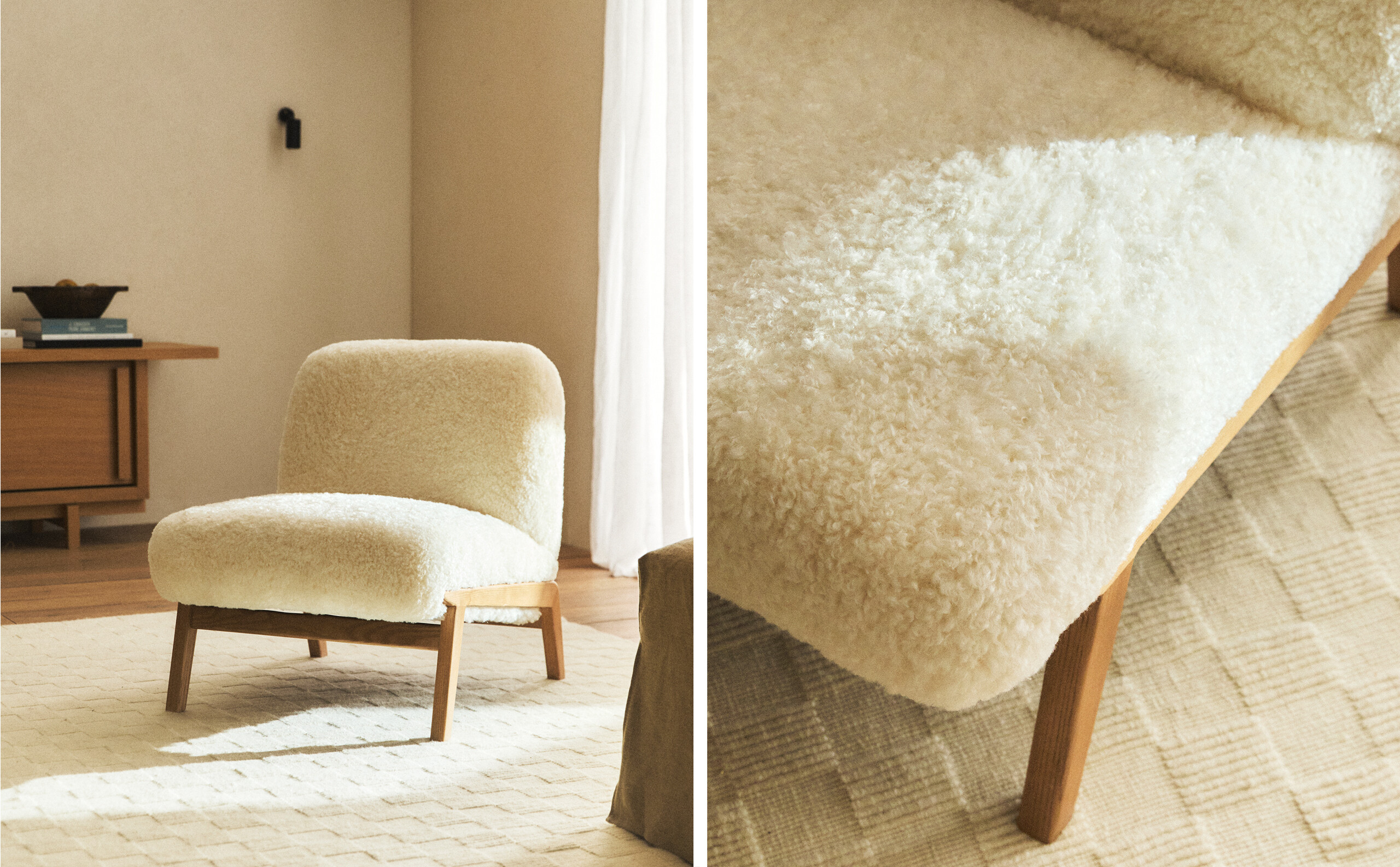 Zara teddy online chair