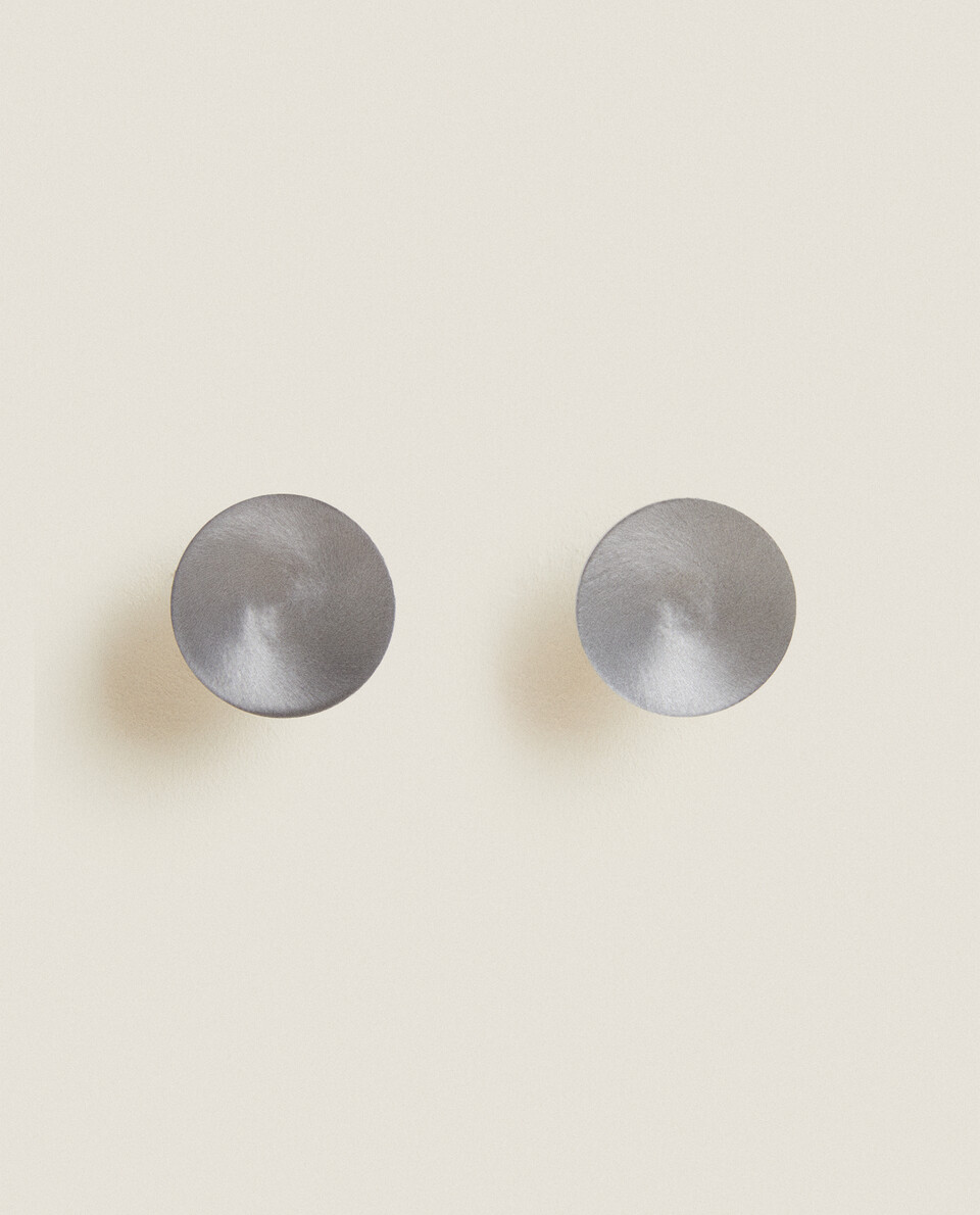 SILVER-COLOURED DOOR KNOB (PACK OF 2)