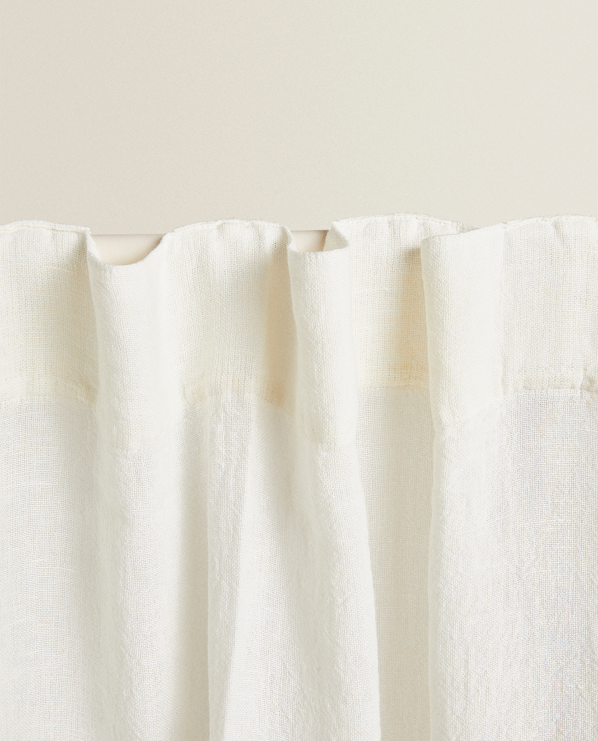Visillo de lino blanco – Kipli