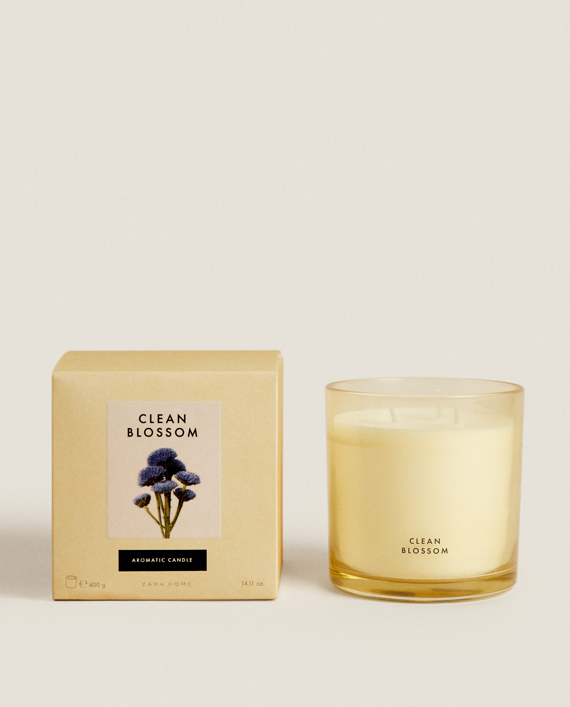 400 G) CLEAN BLOSSOM SCENTED CANDLE | Zara Home United States of