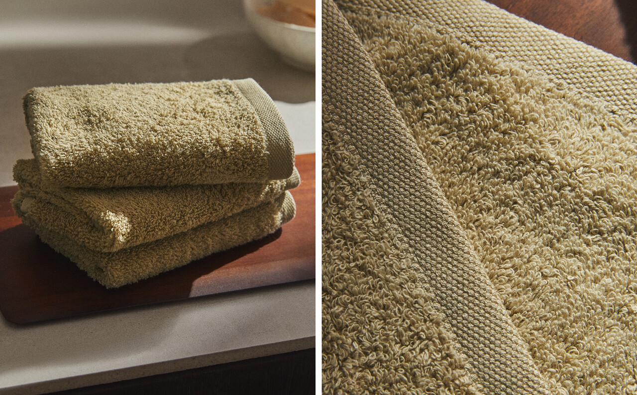 Bassetti Orbido Asciugaano Asciugaani 380 Gr 100% Cotone Set Da 10 - Foto 3