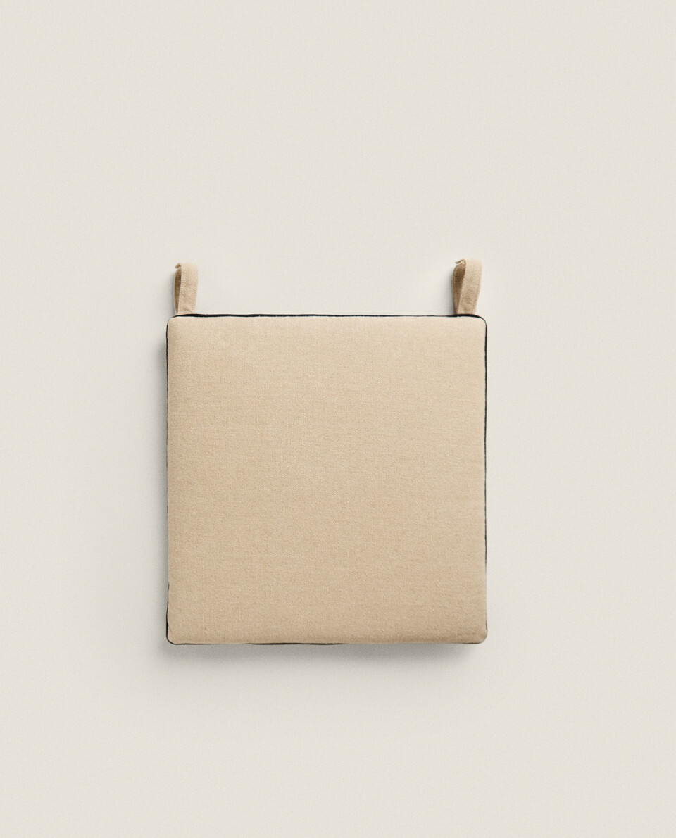 LINEN CHAIR CUSHION Zara Home Lebanon