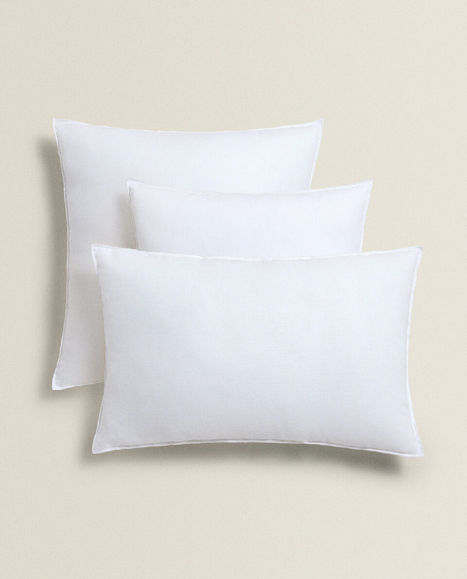 Zara feather cushions sale