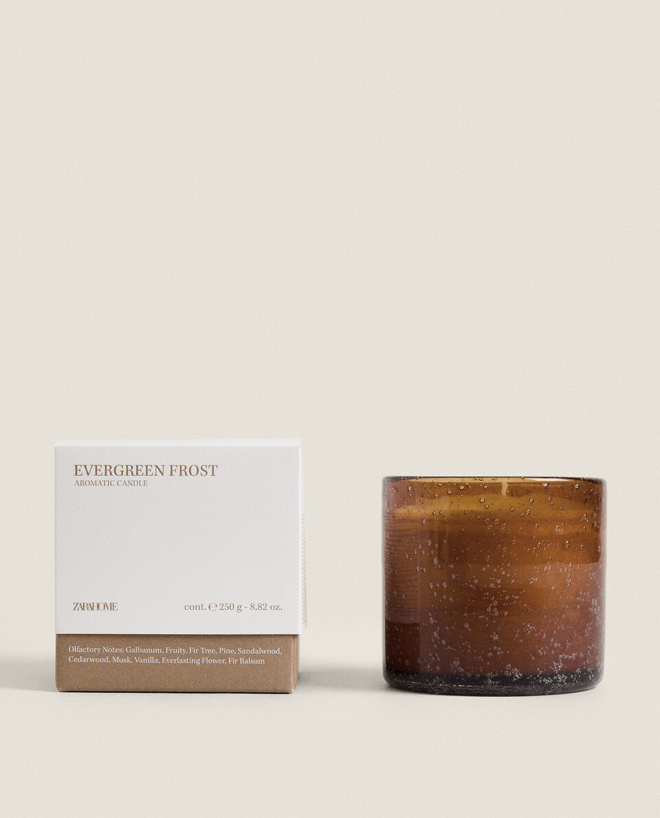 (250 G) EVERGREEN FROST SCENTED CANDLE