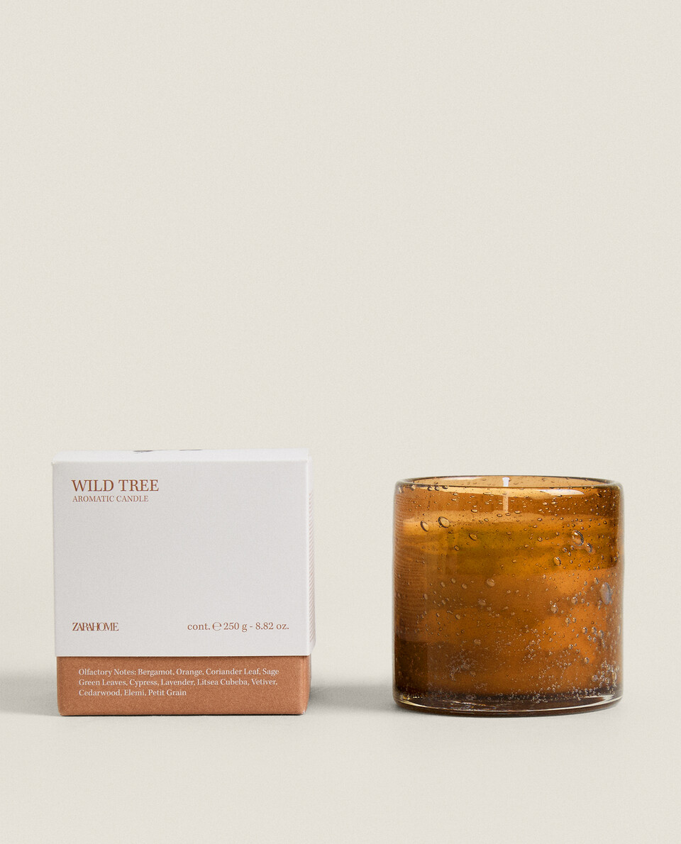 (250 G) WILD TREE SCENTED CANDLE