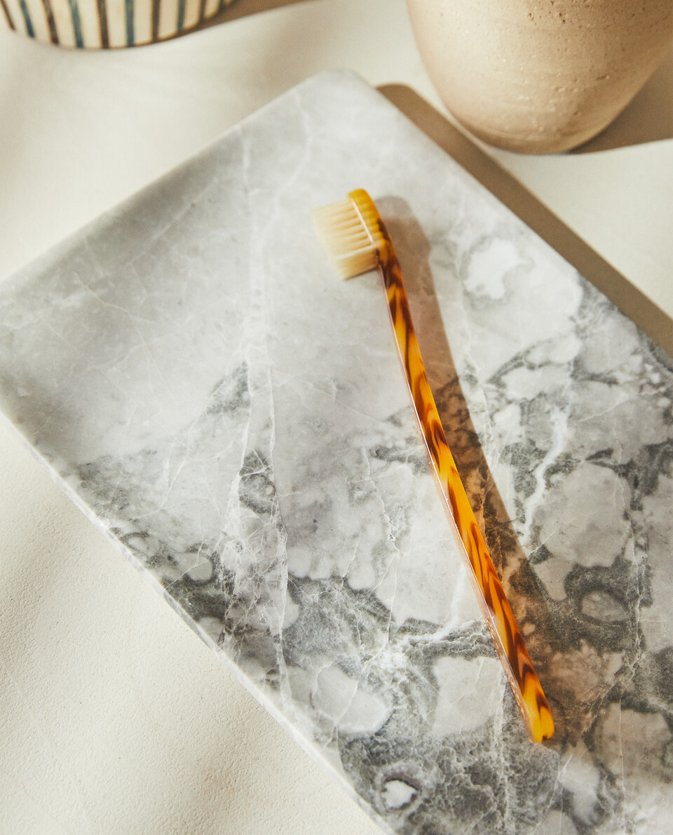 GREY MARBLE BATHROOM TRAY | Zara Home Albania