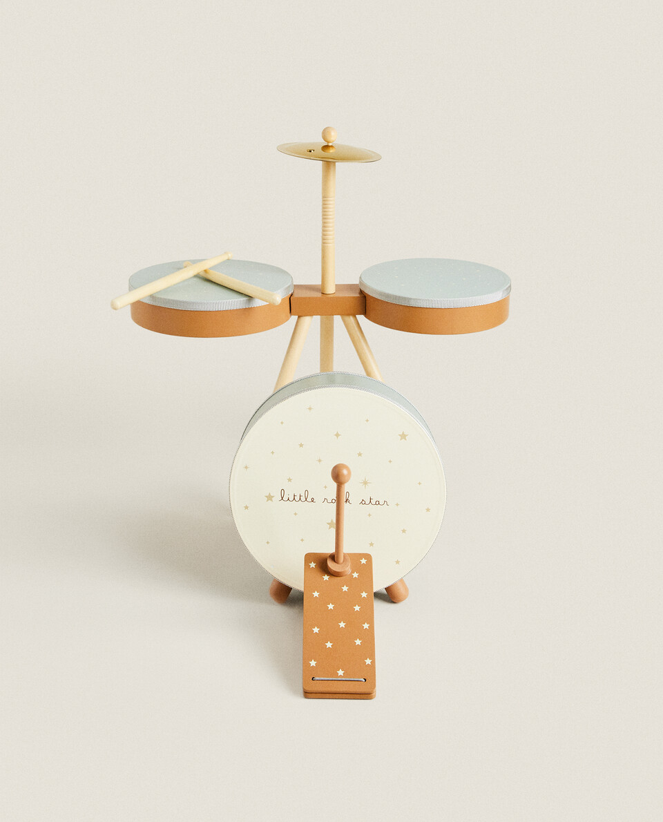 WOODEN DRUM KIT
