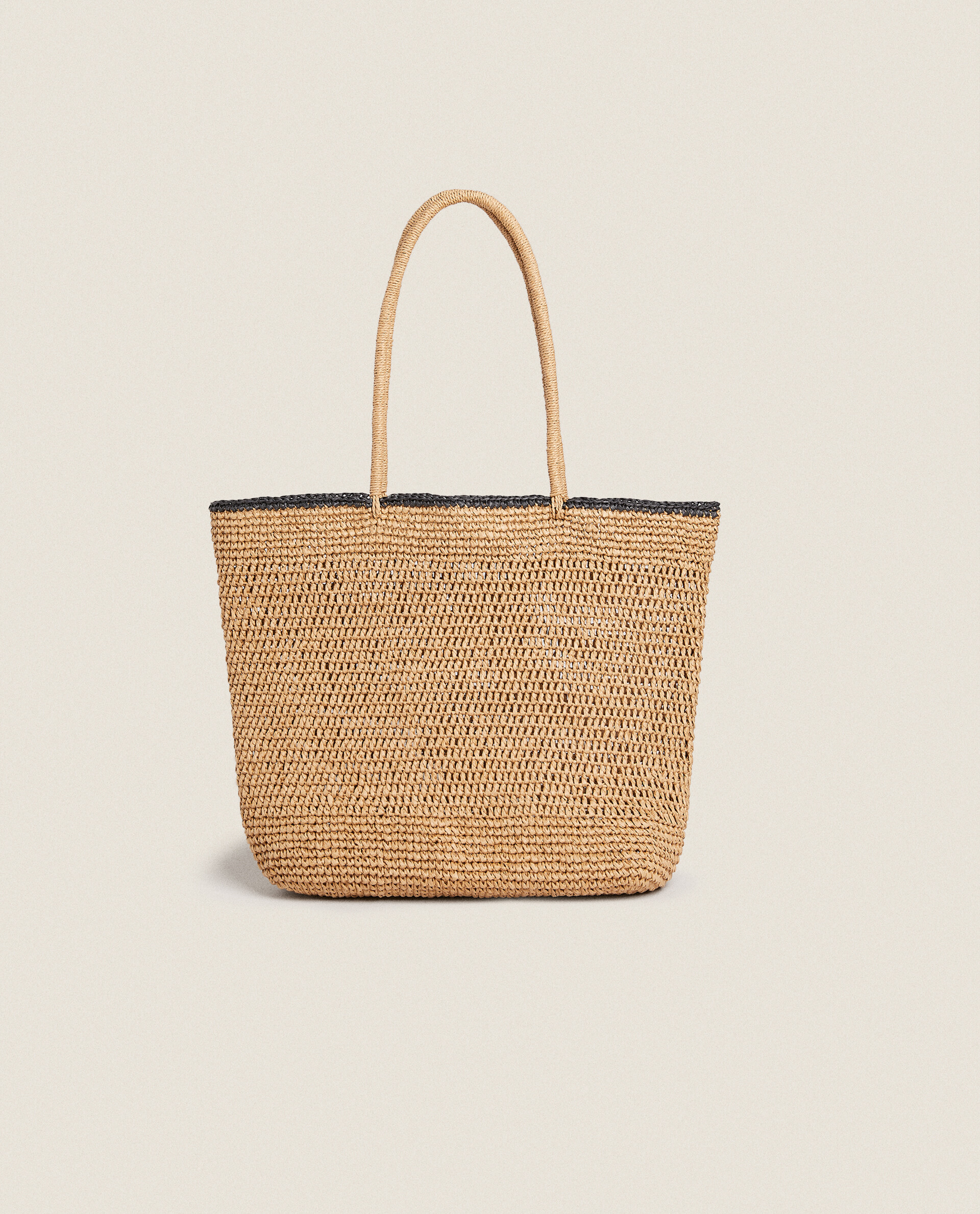 PAPER BAG WITH TRIM DETAIL Zara Home Deutschland