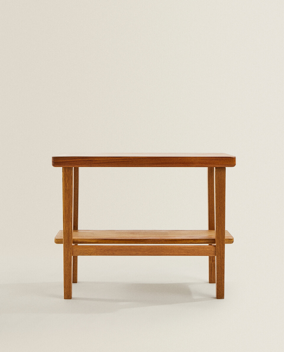 ZARA HOME ベンチ ニレ材（ベンチチェア）