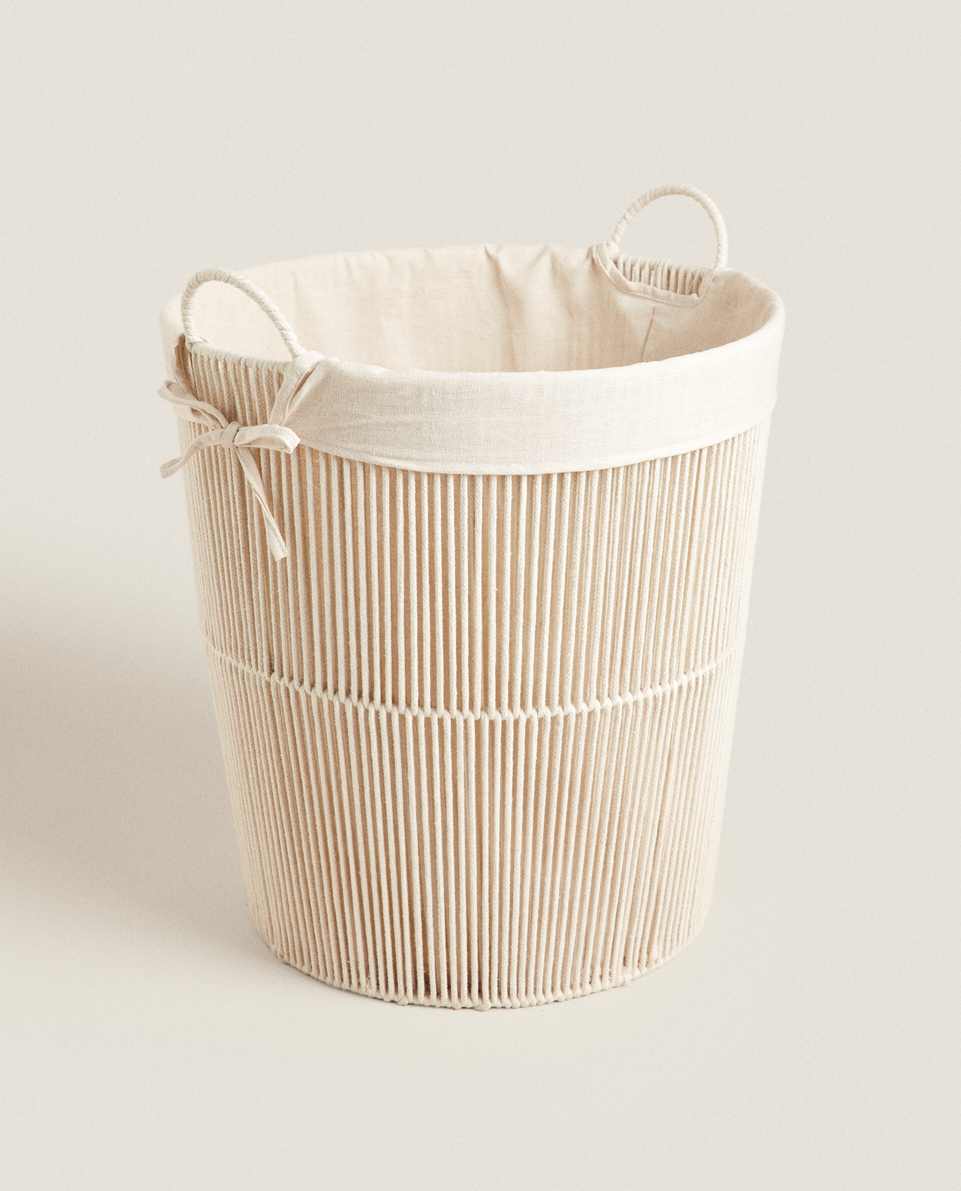 COTTON LAUNDRY BASKET Zara Home Canada