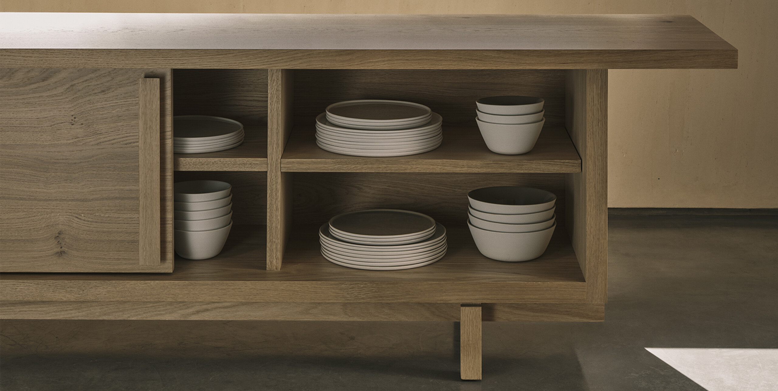 Zara Home Sideboard 01 Natural Colour