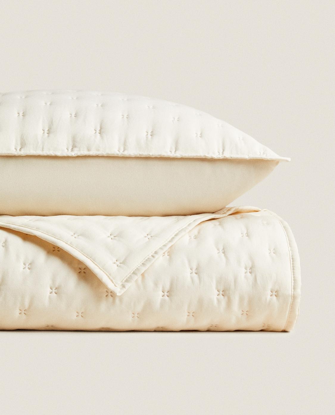 ドット キルティング ベッドカバー | Zara Home 日本/Japan