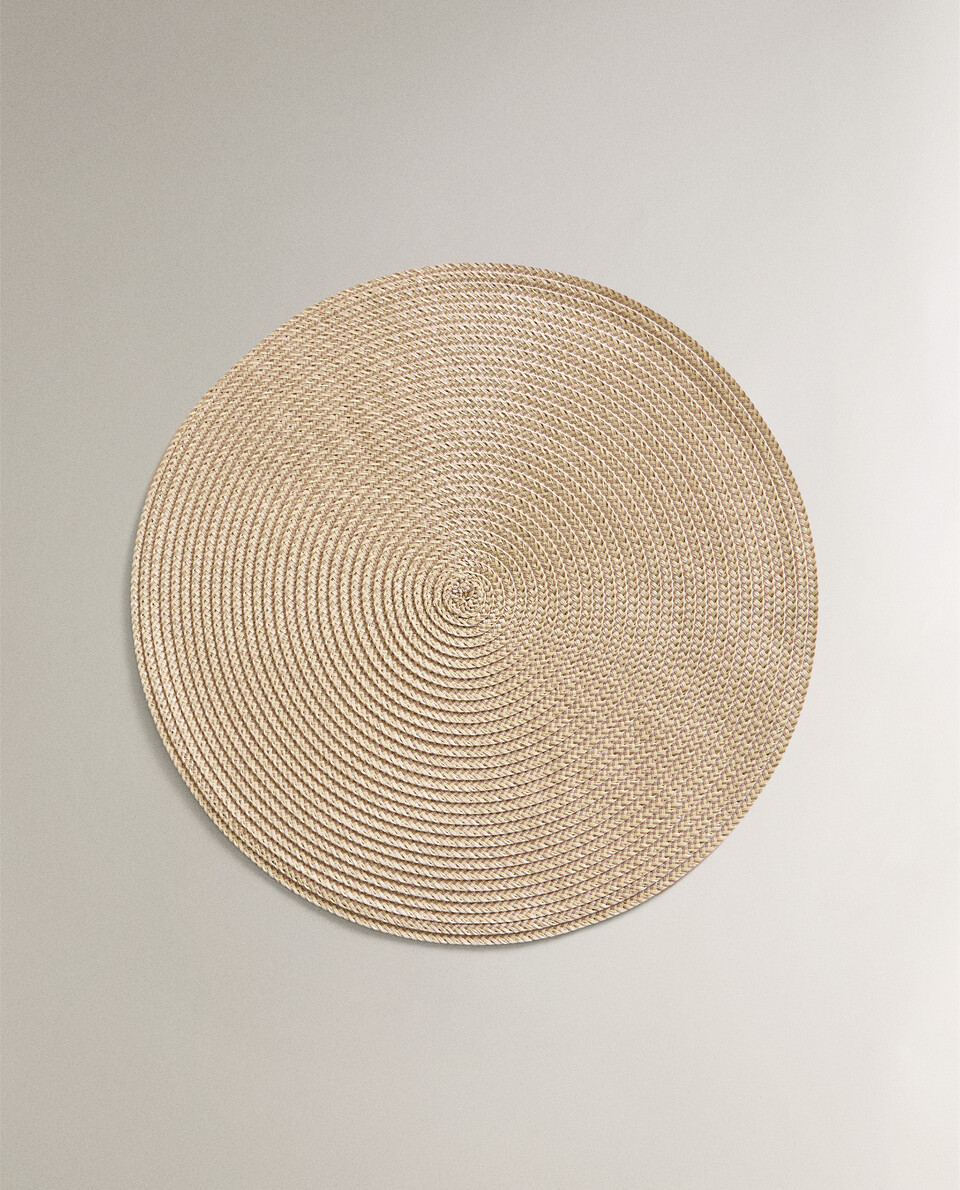 SET DE TABLE ROND (LOT DE 2) | Zara Home France