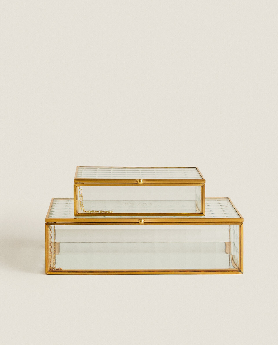 クリスタル ゴールドエッジレリーフ アンダープレート - VIEW ALL - SALE - ウェア・シューズ - ウェア | Zara Home  日本/Japan