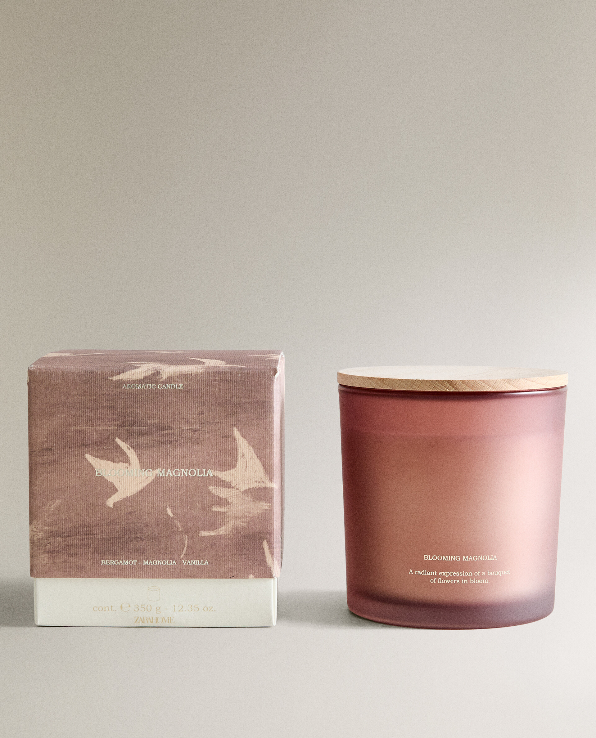 アロマティックキャンドル BLOOMING MAGNOLIA（350G） | Zara Home 日本/Japan