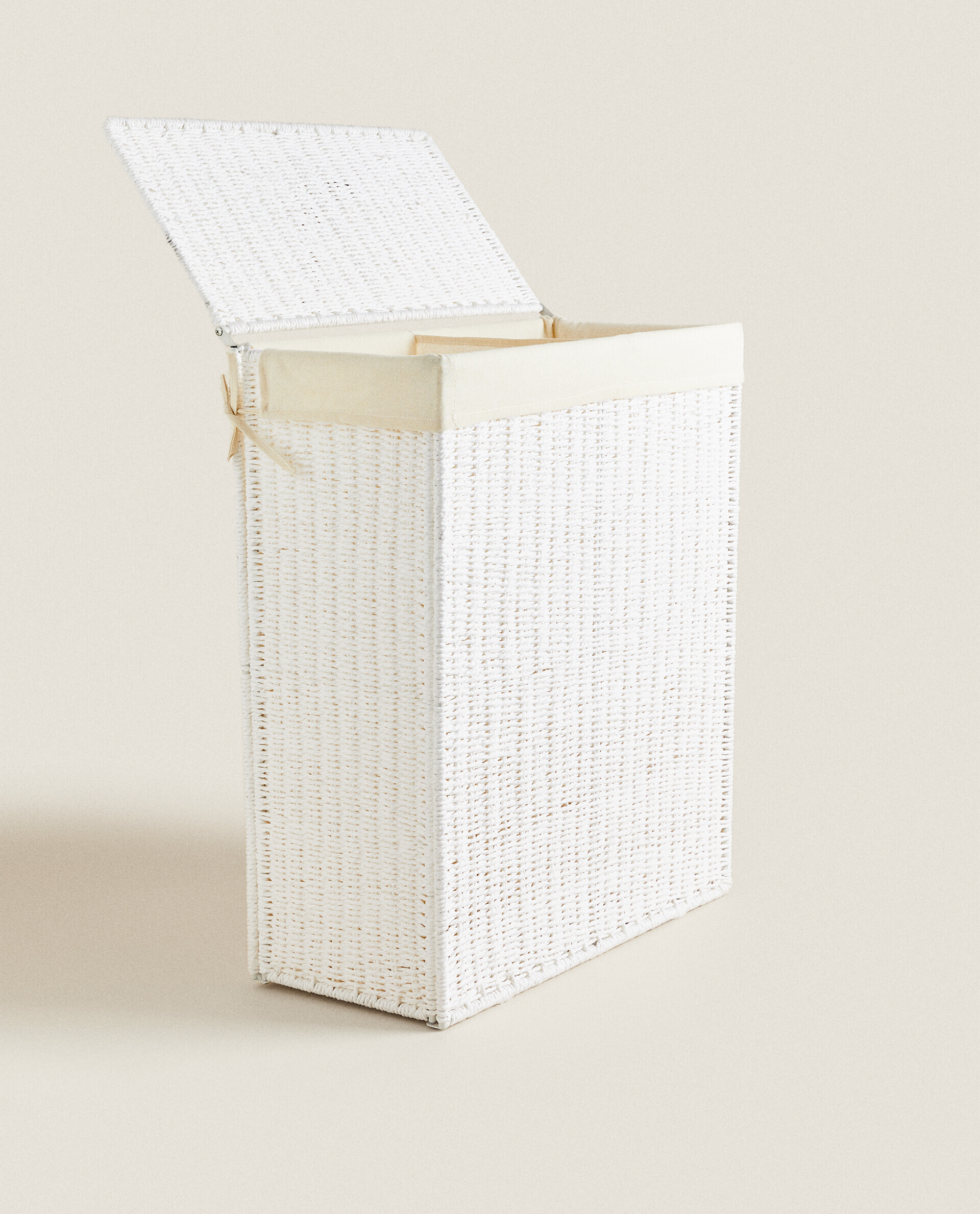 Laundry basket two compartments discount