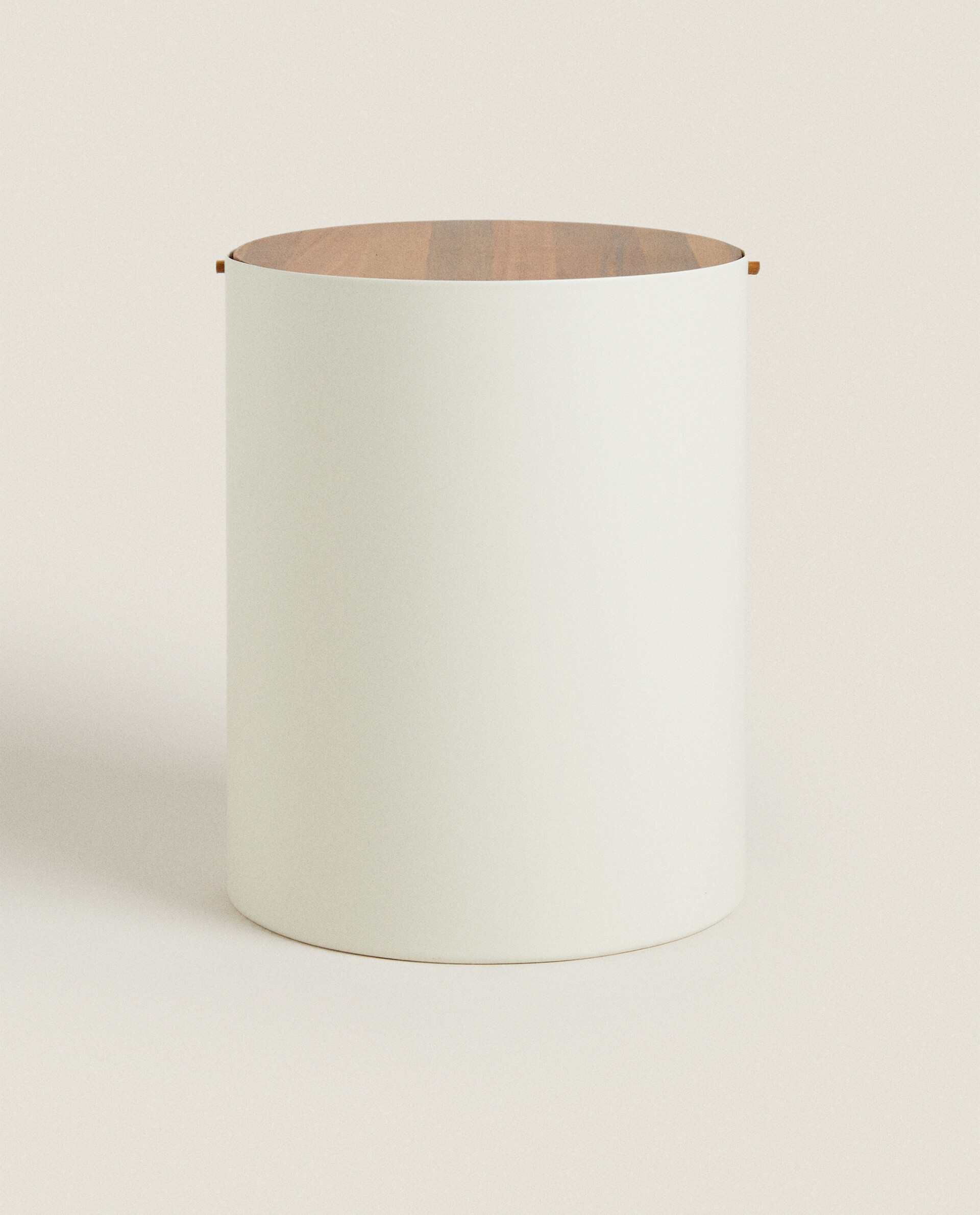 木製蓋付き メタル製ダストボックス | Zara Home 日本/Japan 木製蓋付き メタル製ダストボックス | Zara Home 日本/Japan