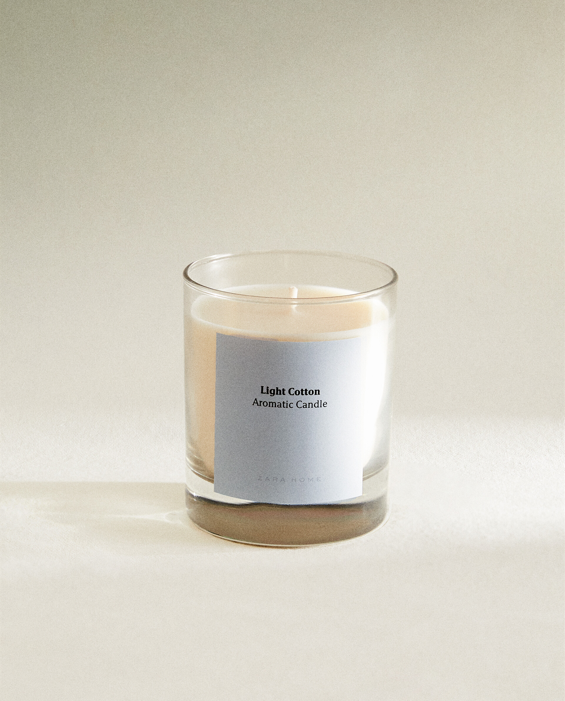 LIGHT COTTON SCENTED CANDLE Zara Home Turkiye Turkey