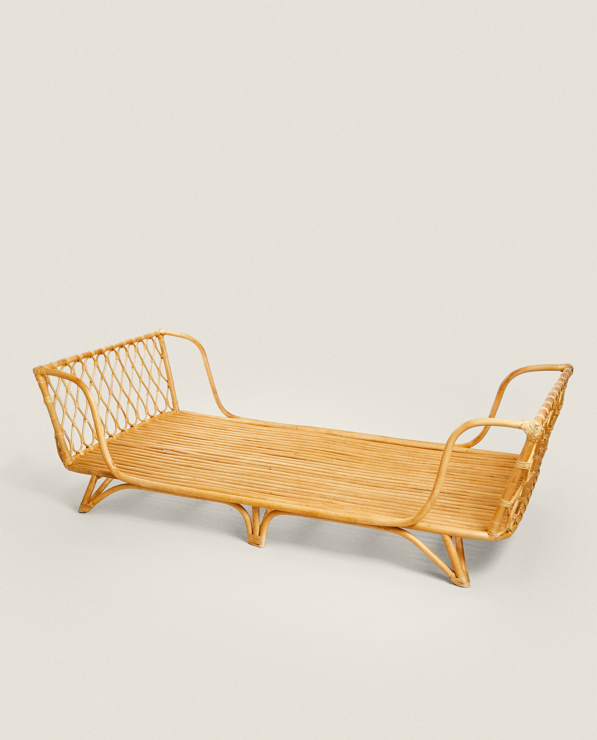 Wicker twin bed frame discount