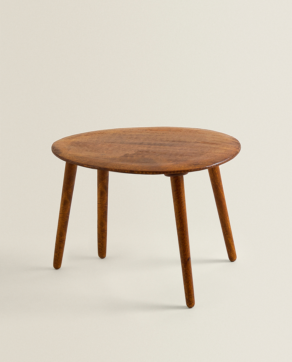 TABLE D’APPOINT BOIS BISEAUTÉ | Zara Home Canada