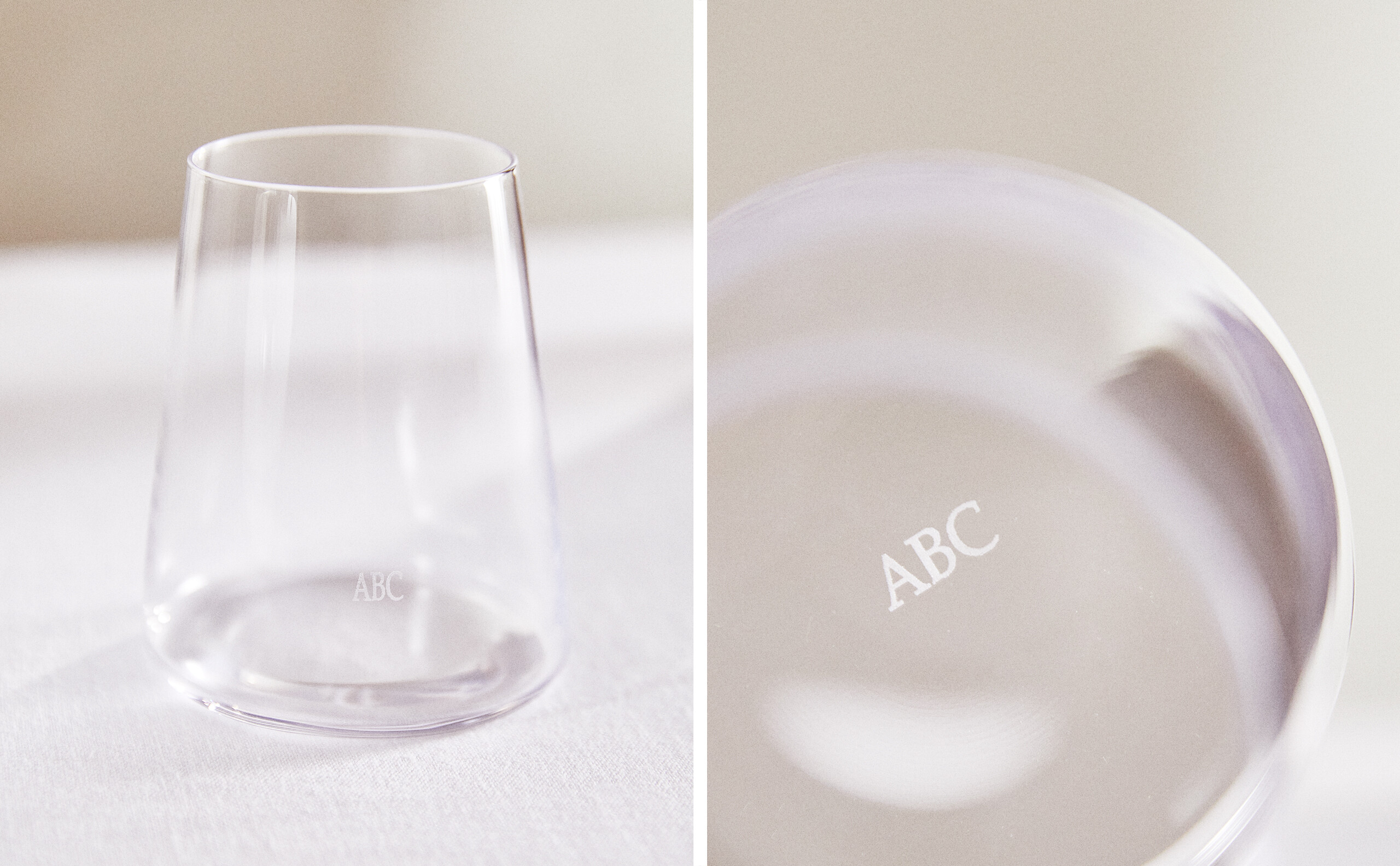 VASO CRISTALIN  CONICO VENECIA