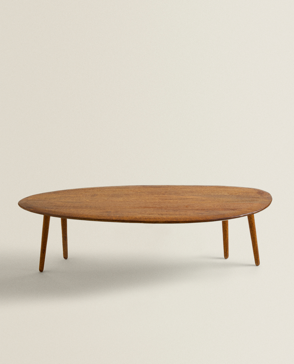 BEVELED WOODEN TABLE | Zara Home United States of America