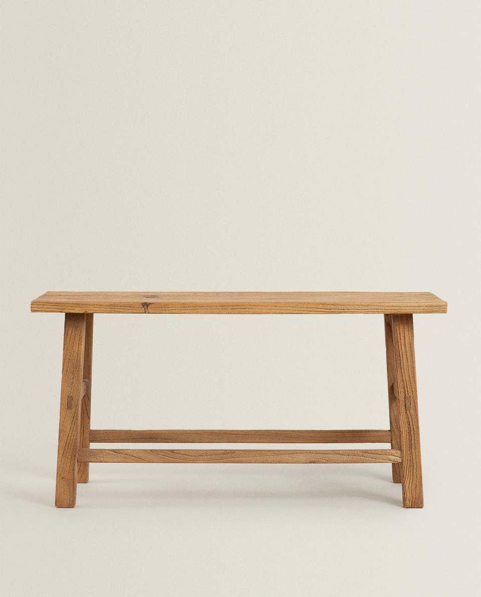 ベンチ ニレ材 | Zara Home 日本/Japan