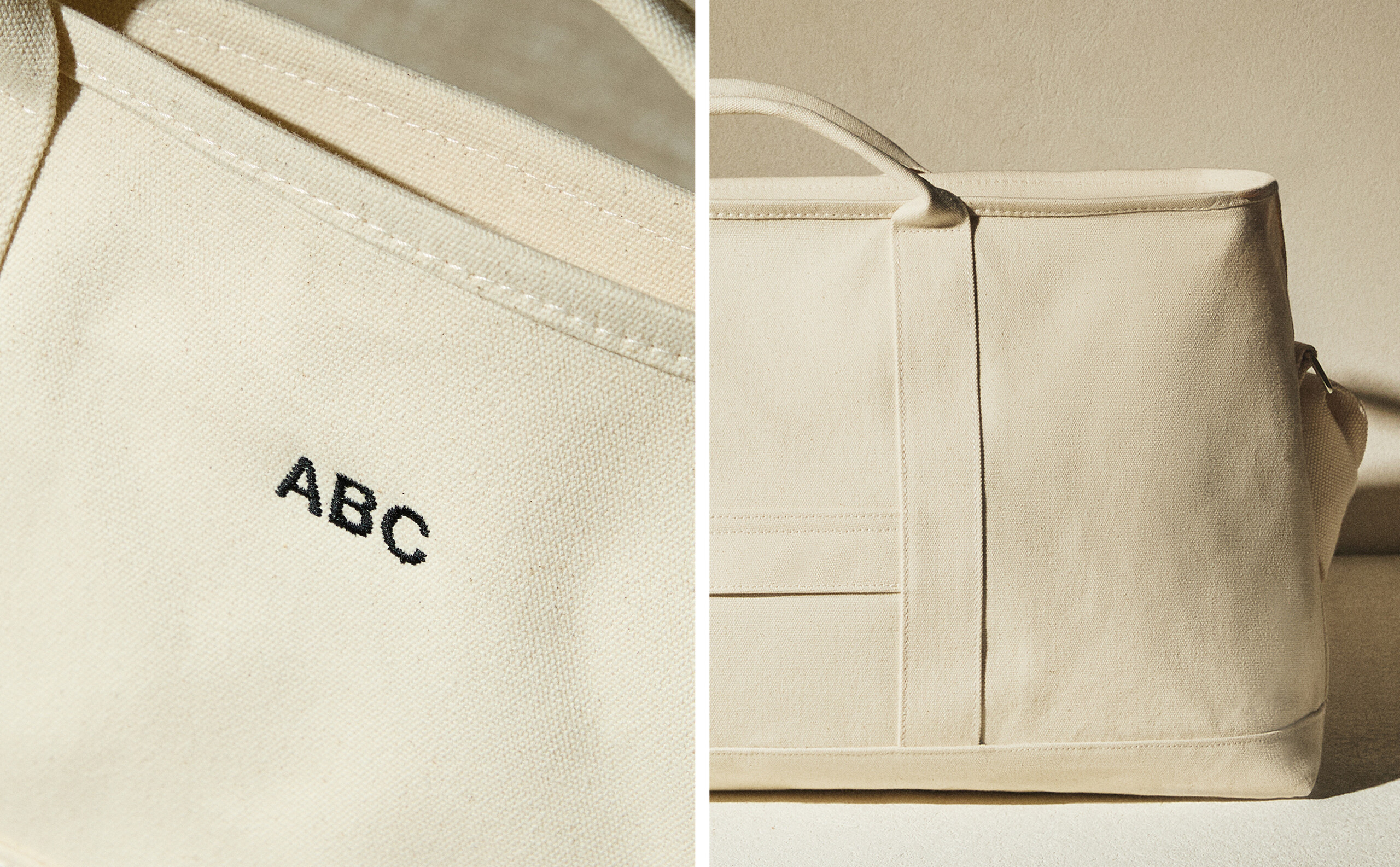 COTTON SPORTS BAG