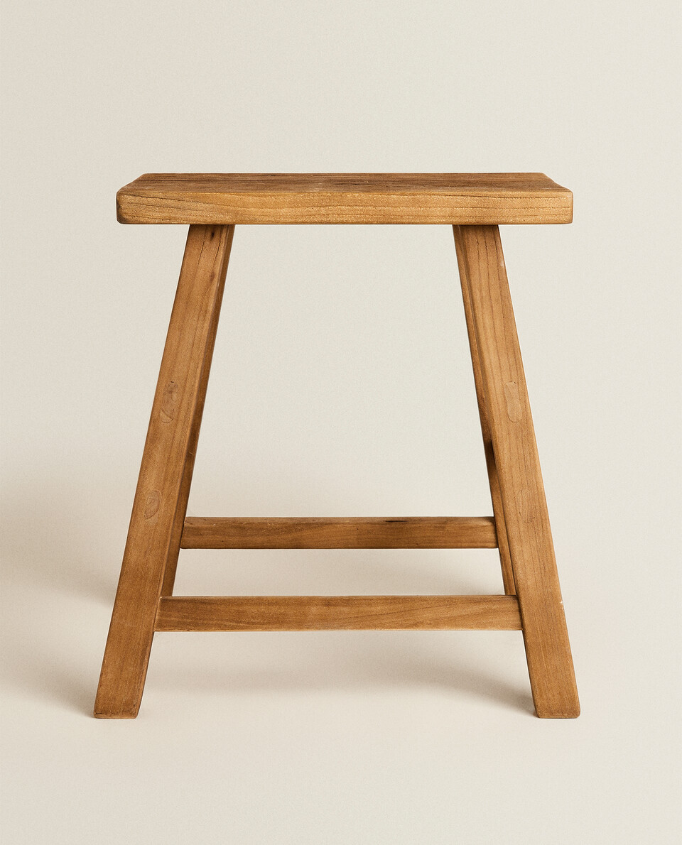 ELM WOOD STOOL | Zara Home United States of America