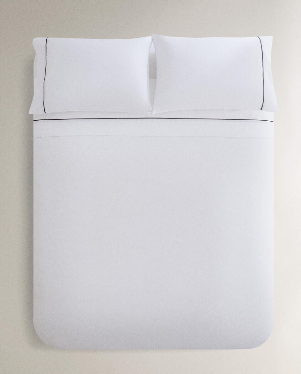 ピケ パイピング デュベカバー | Zara Home 日本/Japan