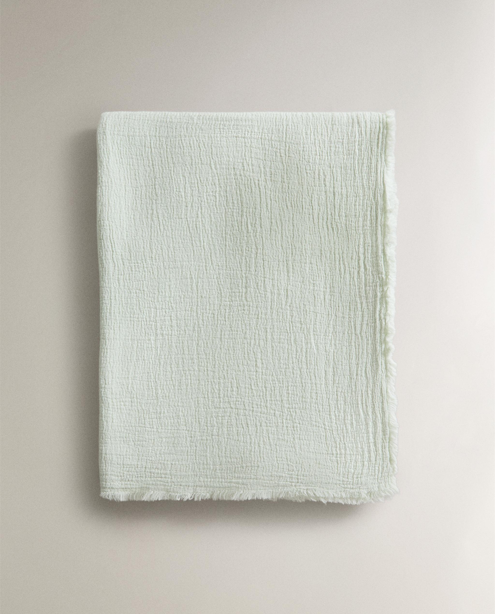 COTTON THROW WITH FRINGING product thumbnail 11