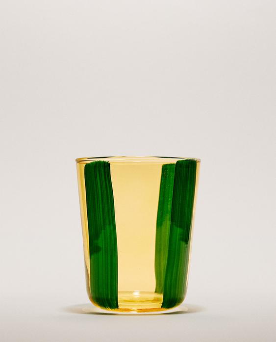 GLAS MIT STREIFEN GLAS MIT STREIFEN