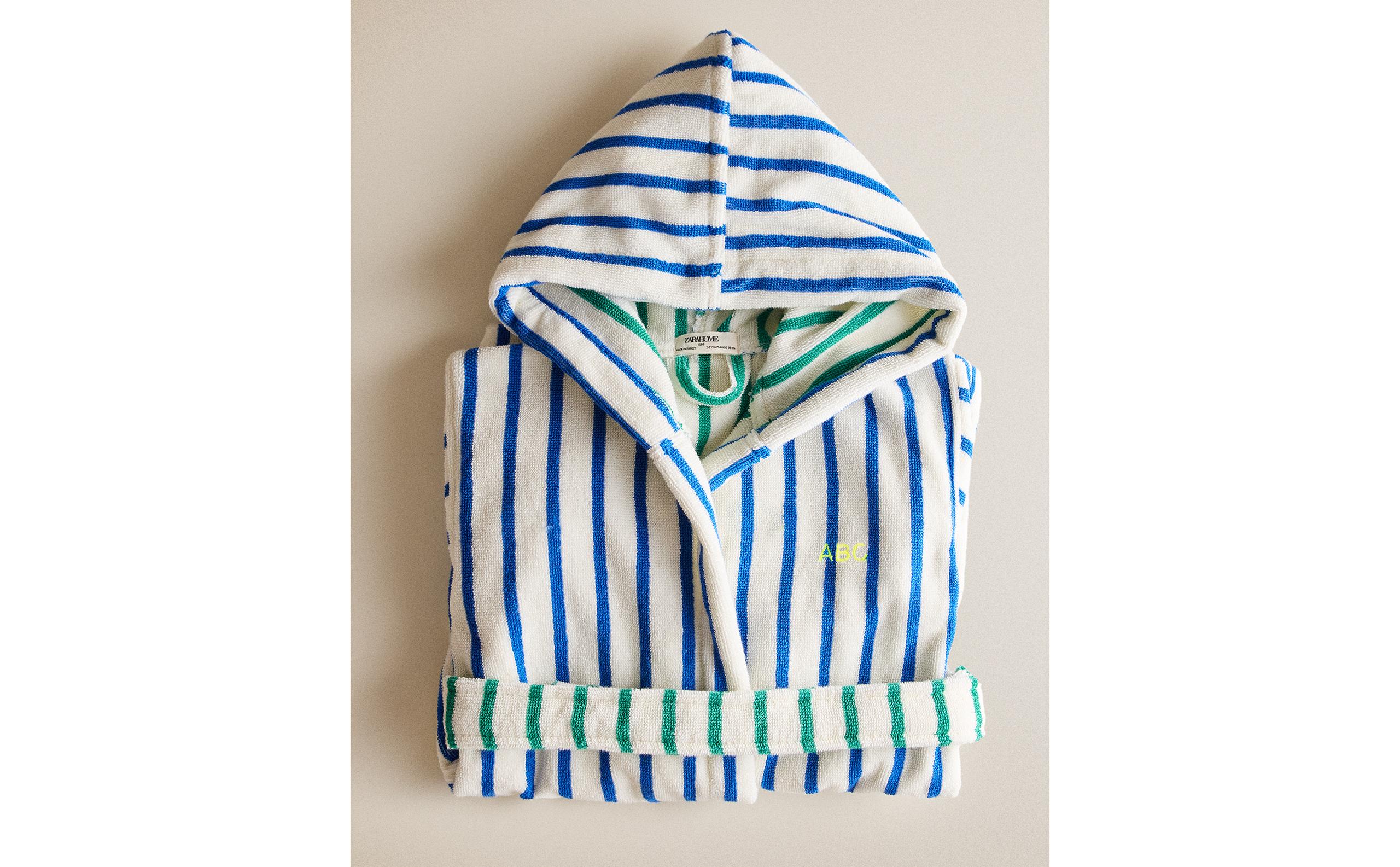 KIDS' STRIPED BATHROBE product thumbnail 12