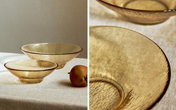 텍스처 유리 볼