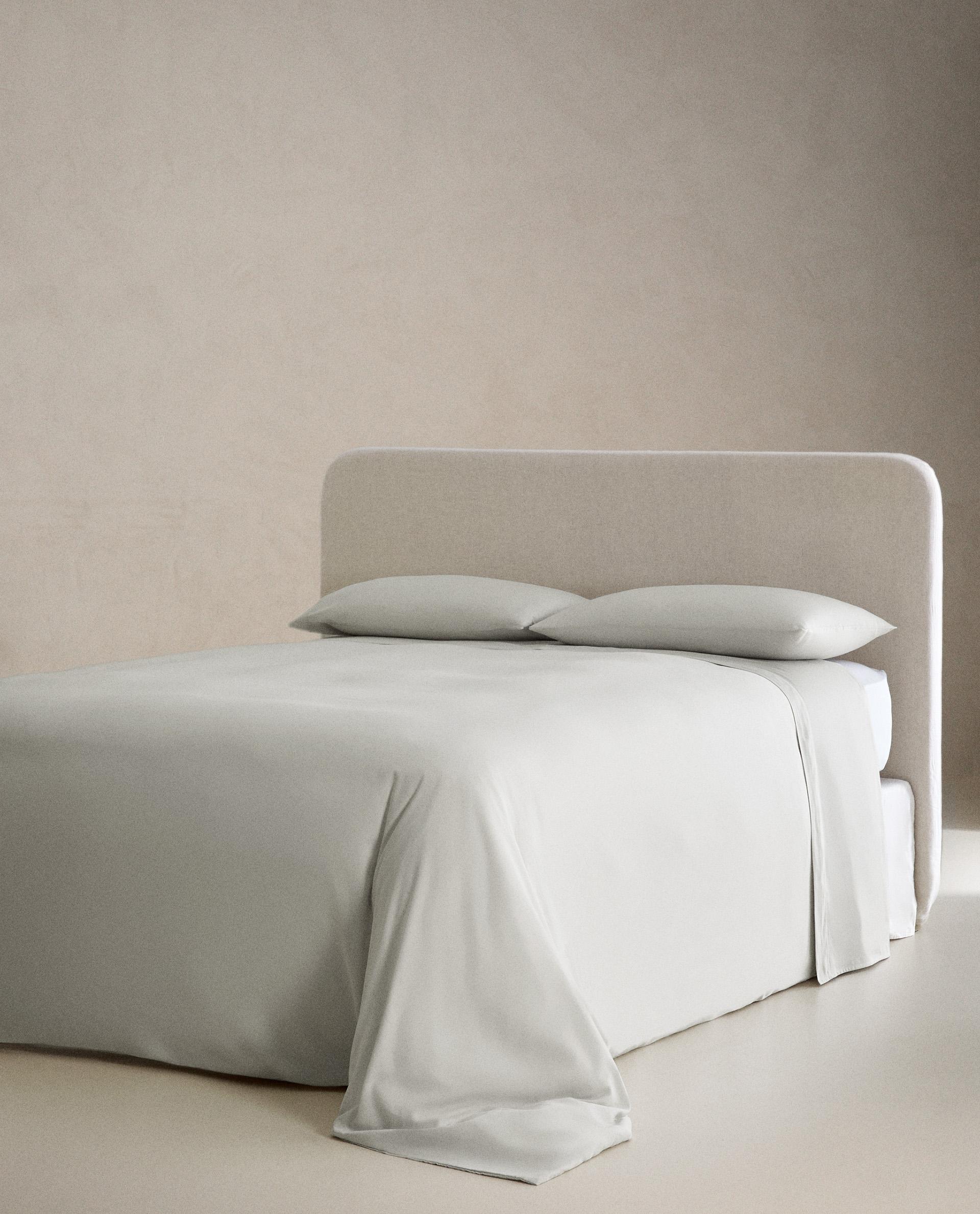 (300 THREAD COUNT) SATEEN FITTED SHEET | 40 CM HIGH