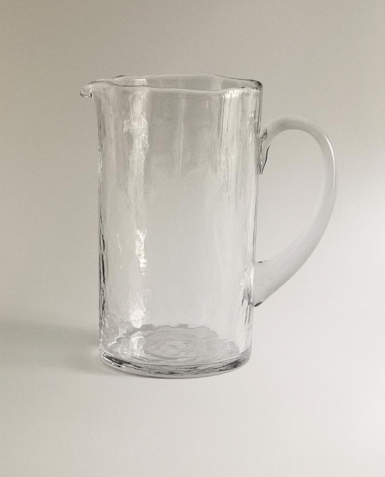 JARRA VIDRIO MARTILLADO