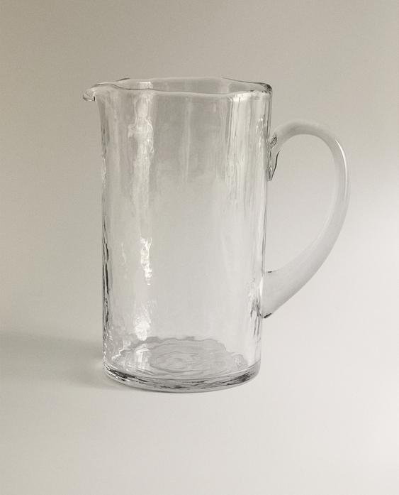 DŽBÁN Z TEPANÉHO SKLA DŽBÁN Z TEPANÉHO SKLA