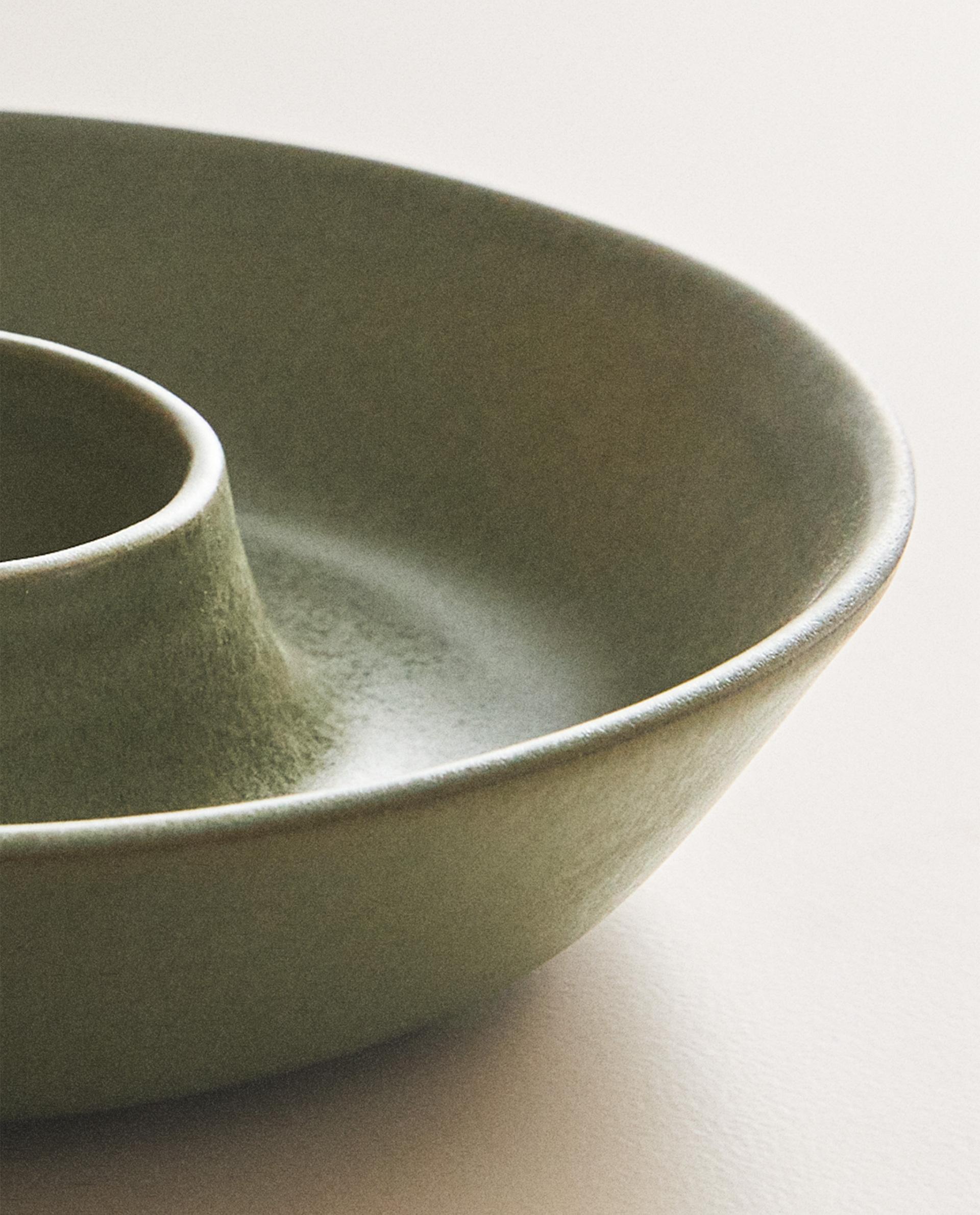 TERRACOTTA DIPPING BOWL
